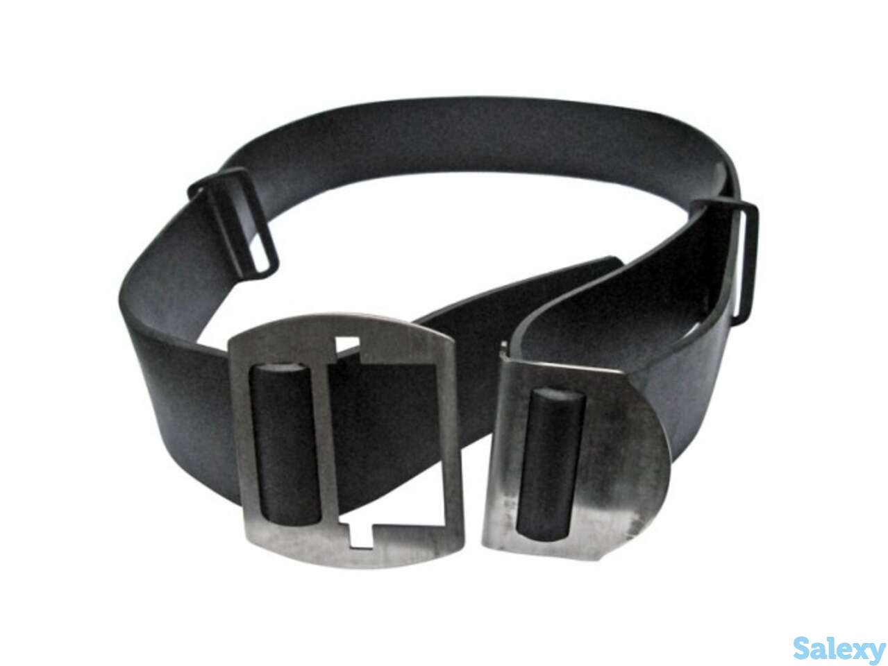 Ремень резиновый scorpena d, быстроразъёмная мет. пряжка, фотография 1