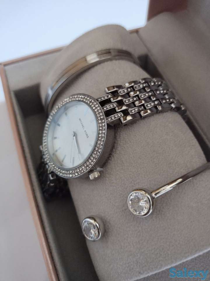 Набор (часы+2 браслета) для девушек, фотография 3