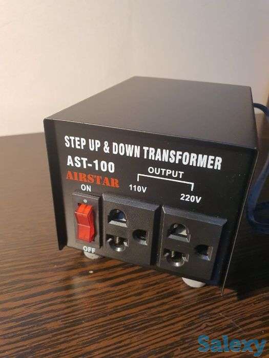 Трансформатор повыщающий- понижающий с 220V-110V  и  c 110V-220V  100watt, фотография 1