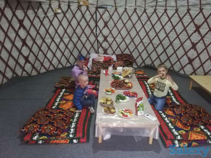 Сдается юрта в Акшукур на берегу моря 20км База отдыха БЕРКУТ находится в живописном районе пос АКШАКУР, на берегу моря,, фотография 5