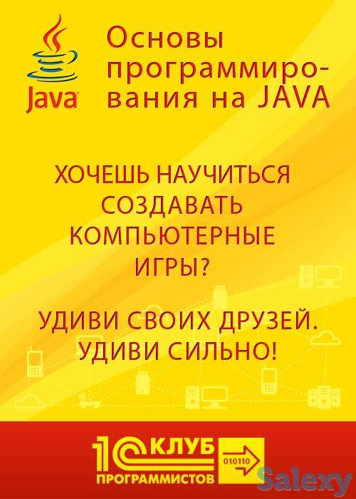 Основы программирования на языке Java для школьников, фотография 1