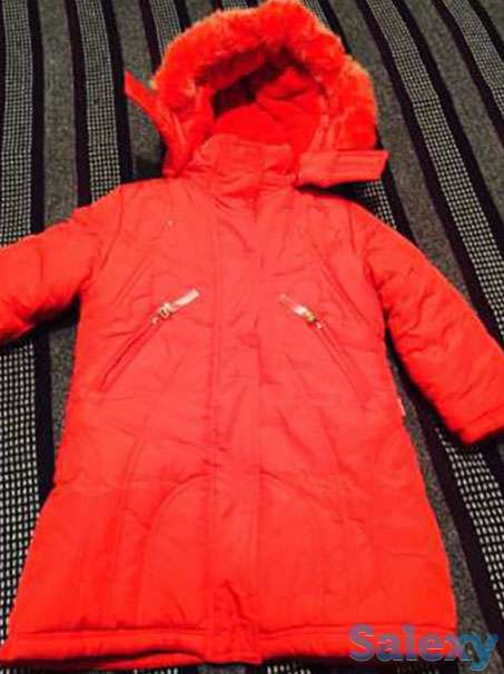 Зимняя теплая длинная куртка (+ комбинезон в подарок), фотография 1