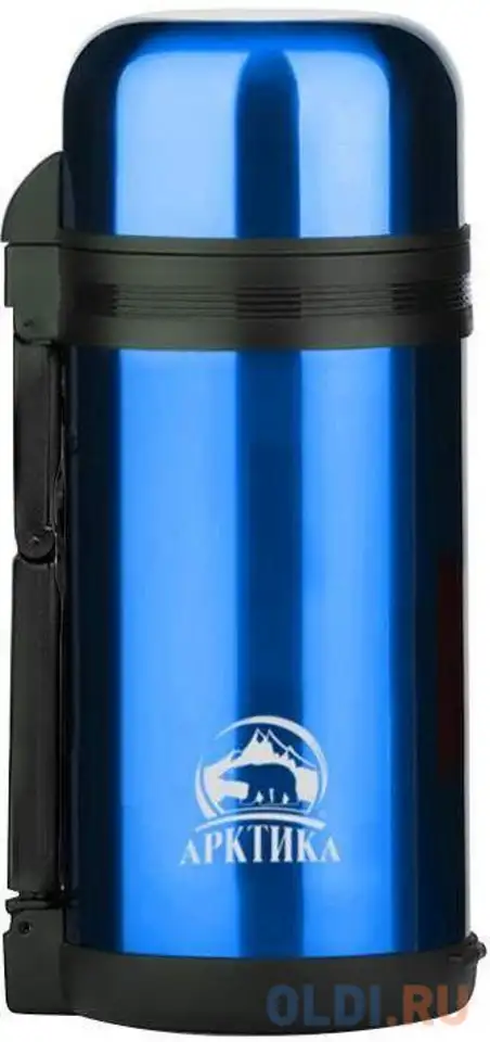 Термос арктика 202-1200/blu 1,20л белый синий, фотография 1