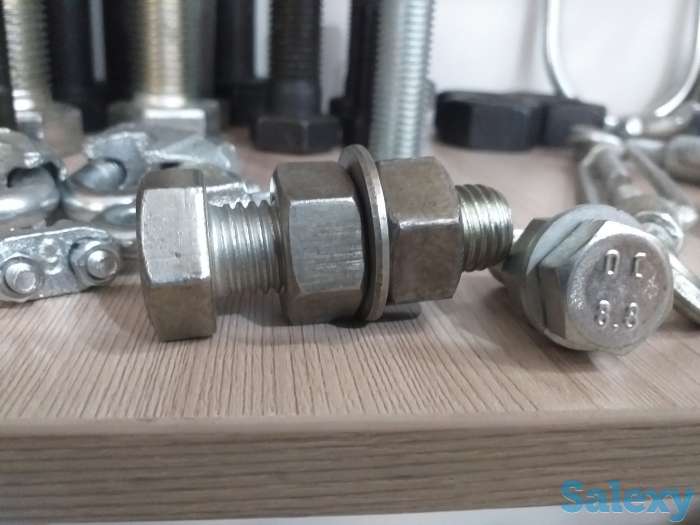 Высокопрочный крепеж Болт гайка шайба, фотография 2