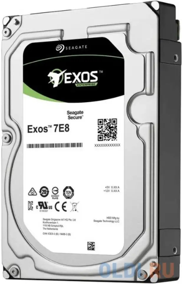 4tb seagate hdd server exos 7e8 (st4000nm005a) {sas 12gb/s, 7200 rpm,, фотография 1