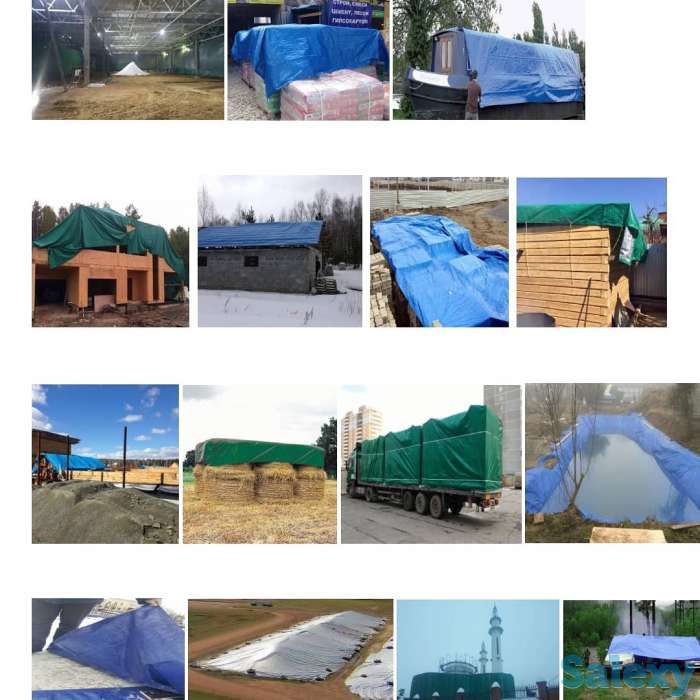 Тарпаулин морозостойкий до -51 градус, с UF+, UP. Корея 100%. Для строительства пленка, фотография 11