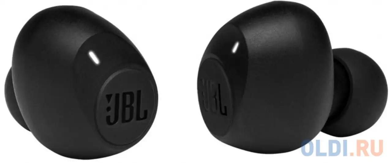 Гарнитура вкладыши jbl t115 tws черный беспроводные bluetooth в ушной раковине, фотография 1