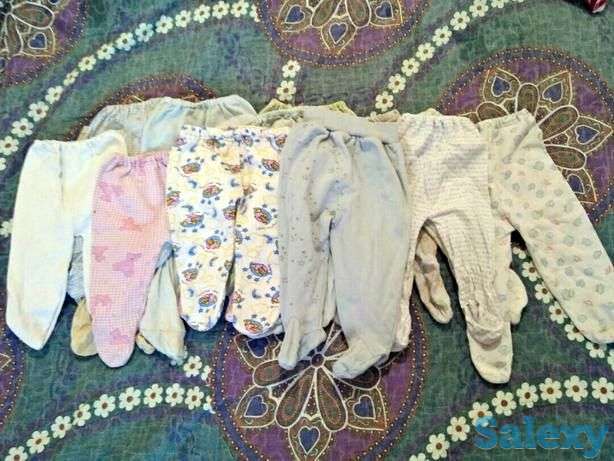 Ползунки 0-3(15шт)-2500, 3-6мес(12шт)-3000, фотография 1