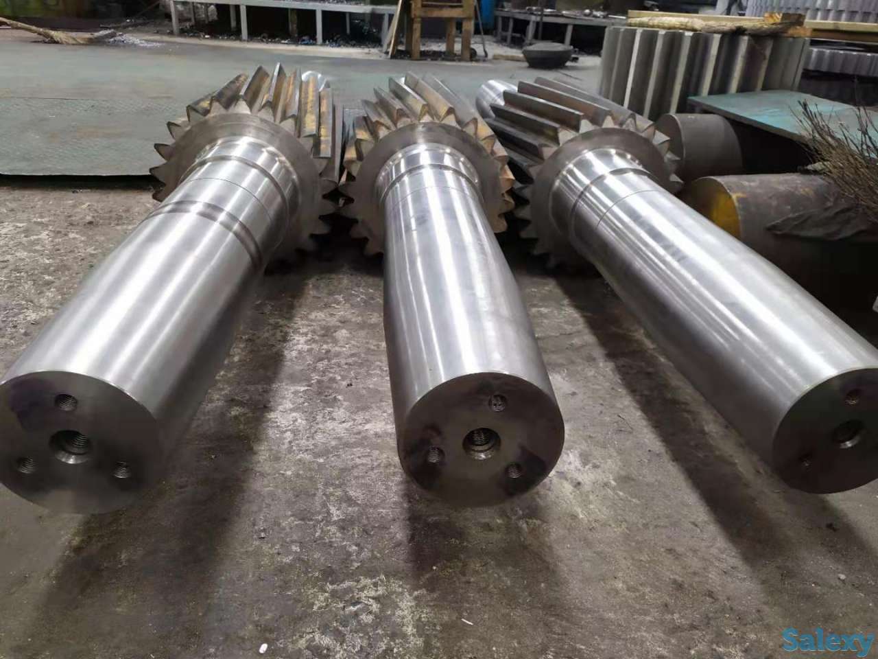 Вал шестерня и венец зубчатый для карьерного экскаватора ЭКГ, фотография 2