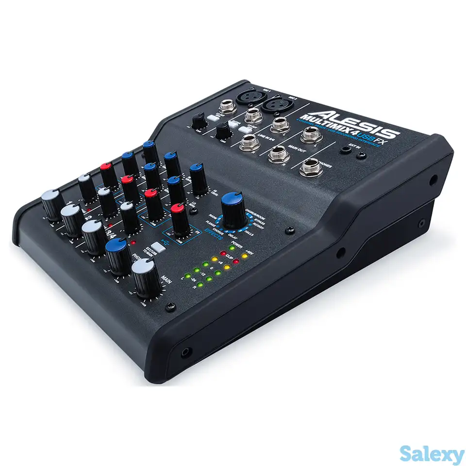 Микшерный пульт alesis multimix 4 usb fx, фотография 1