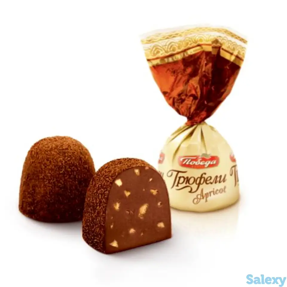 Трюфели шоколадные с кусочками абрикоса, фотография 1