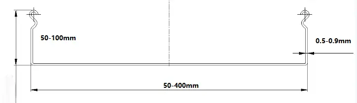 Автоматическая линия для производства кабельного лотка модель JB-QJ50-400, фотография 3