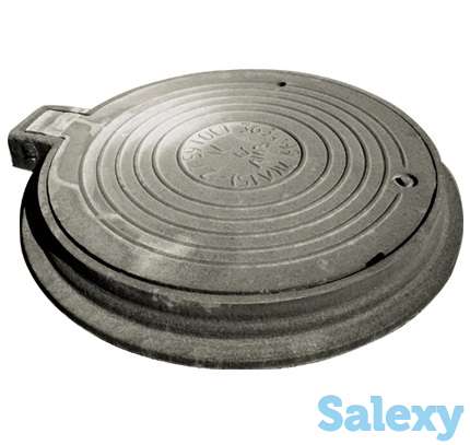 Люк чугунный тип-Л с запорным устройством, фотография 1