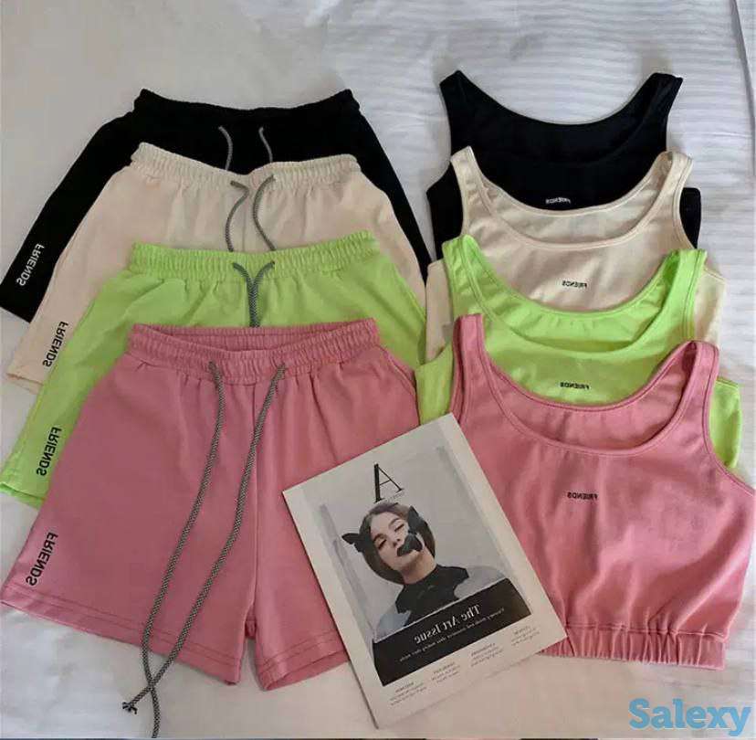 костюм двойка, шорты и топик, фотография 1