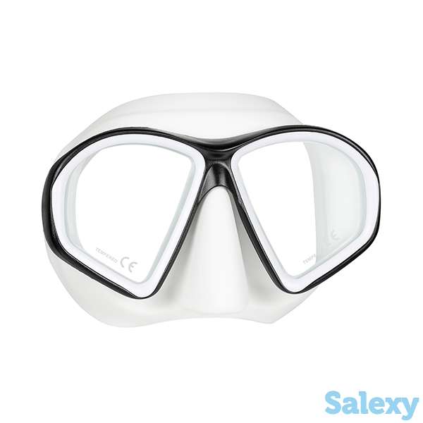 Маска для плавания mares sealhouette, для взрослых - ц.обт.черный, ц.р.бело-черный, фотография 3