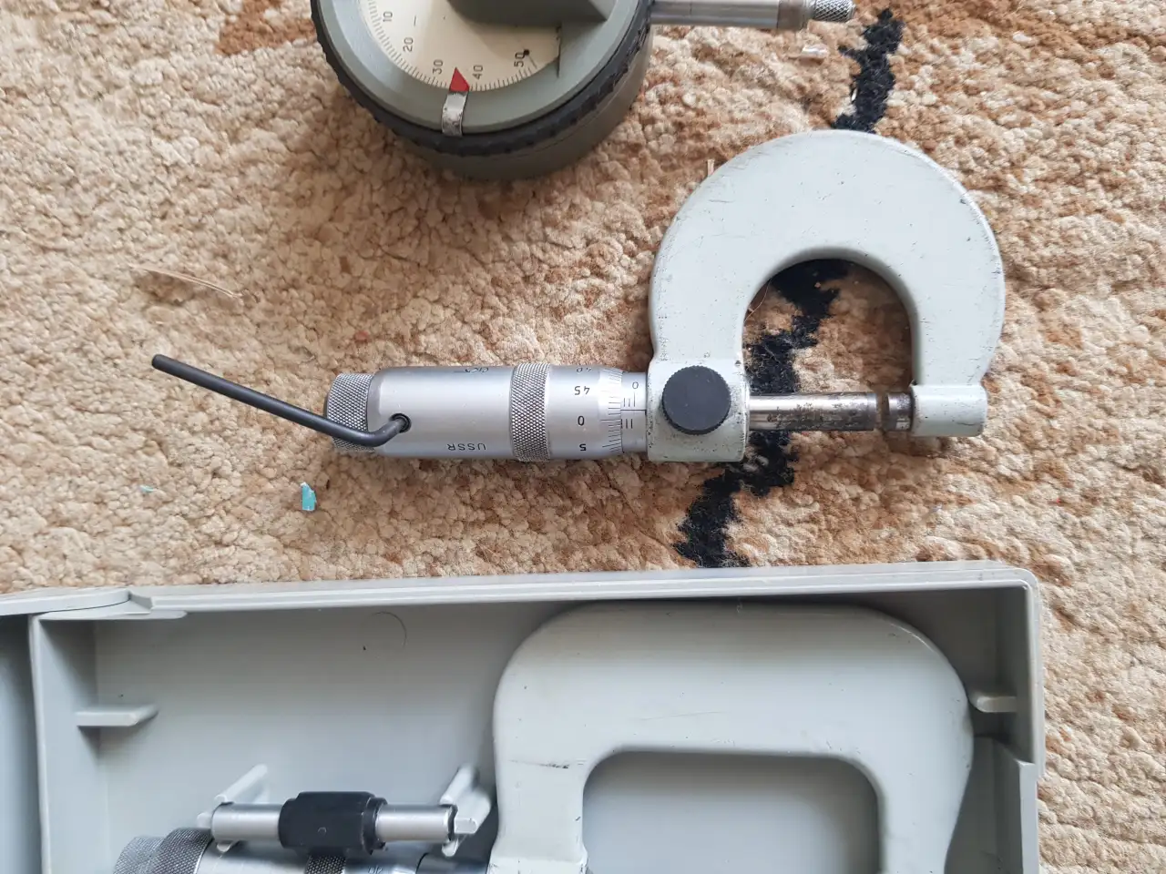 нутромеры 10-18 . -50.. -100. патрон 250.. микрометры от 0 до 100., фотография 5