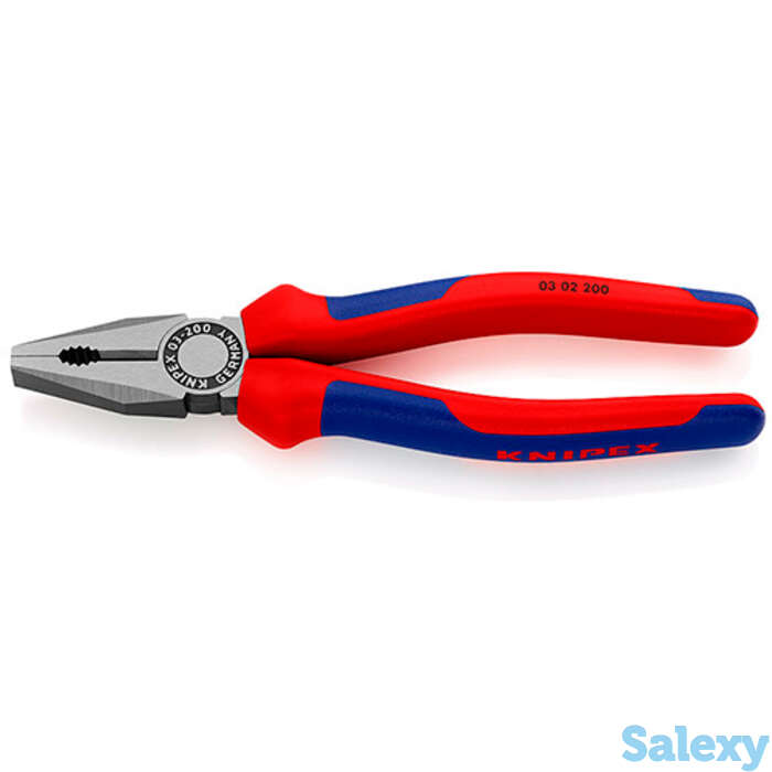 Пассатижи комбинированные 200 мм knipex kn-0302200, фотография 1