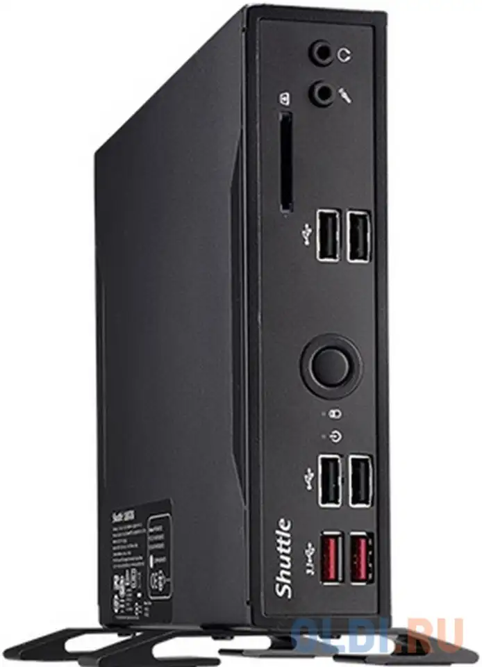 Ds20u intel celeron 5205u fanless support 1080p fhd /2xhdmi+dp/2xddr4l 2400 mhz, фотография 1