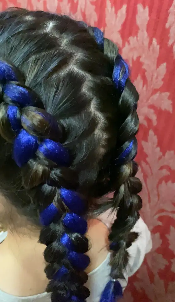 Плетение косичек, афро, фигурные, колоски, фотография 6