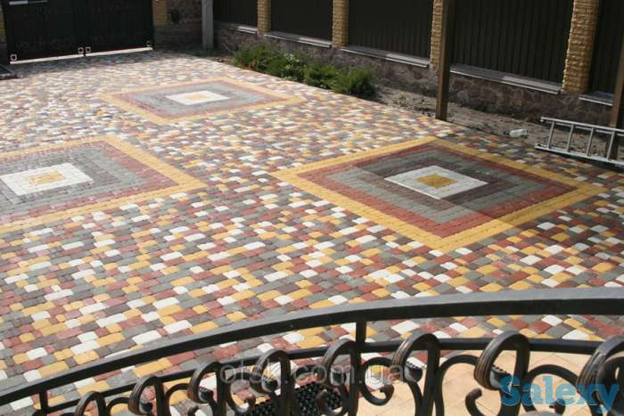 Тротуарная плитка - Старый город 60мм, вибропрессованная, фотография 1