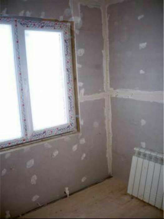 Обшивка стен гипсакортонам, фотография 3