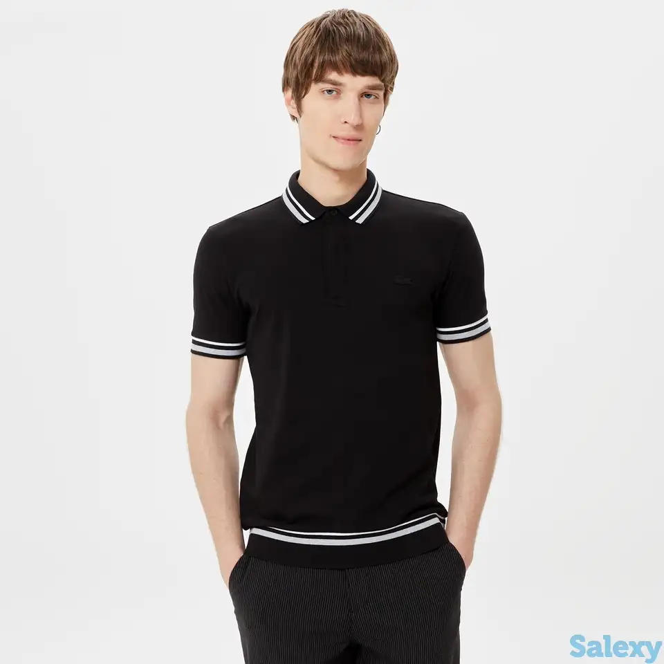 Мужское поло lacoste slim fit, фотография 1