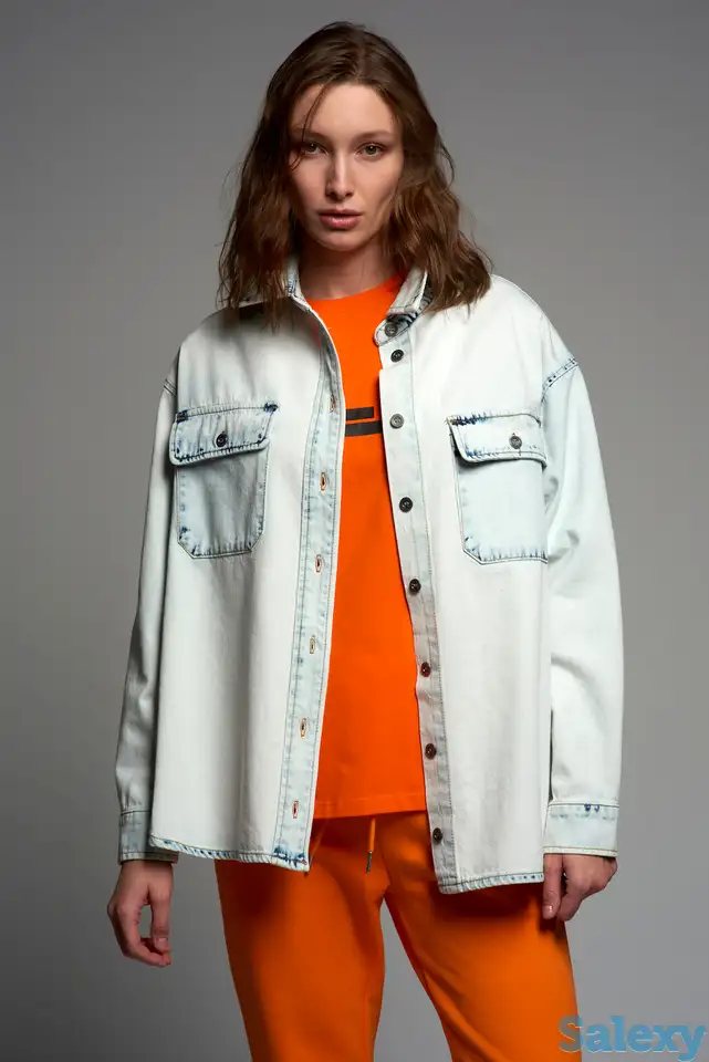 Джинсовая рубашка vassa&co, фотография 1