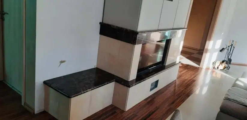 Изготовление каминов любой сложности. Мрамор, гранит, травертин, оникс. Монтаж. Опыт 20 лет, фотография 2