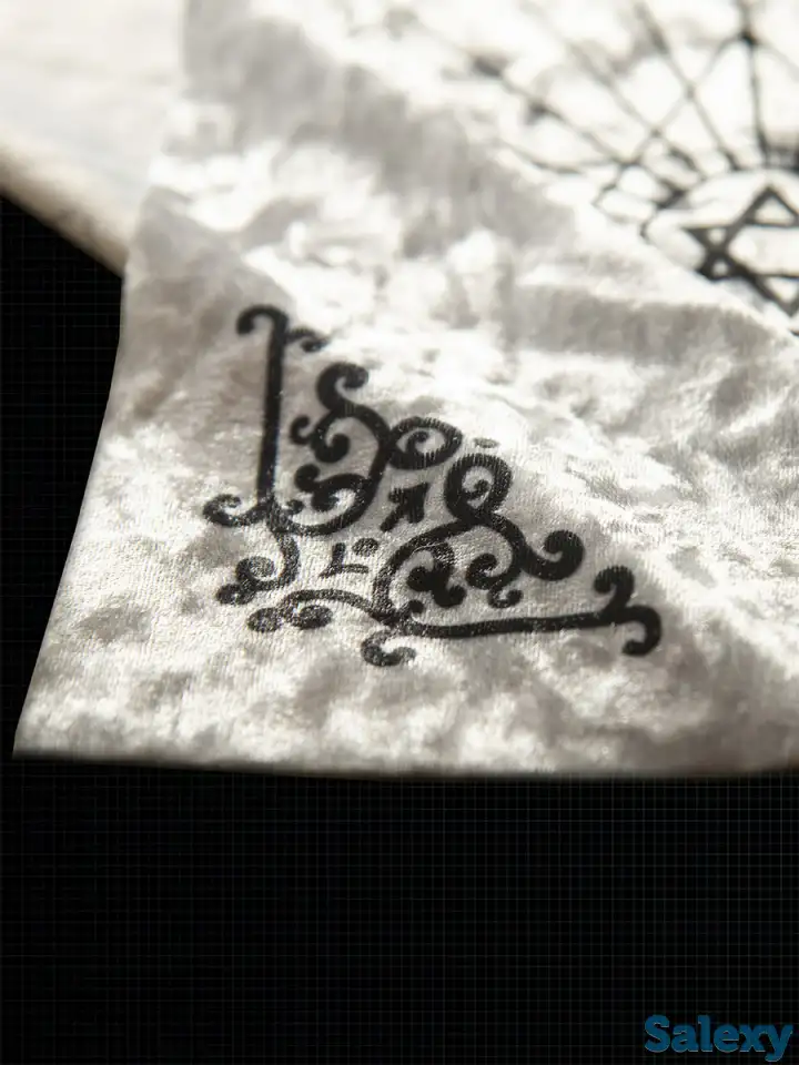 Алтарная скатерть “Да-нет” 40 см / бархат, фотография 4