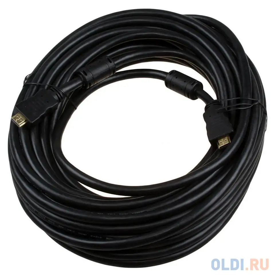 Кабель hdmi 20м 5bites apc-014-200 круглый черный, фотография 1