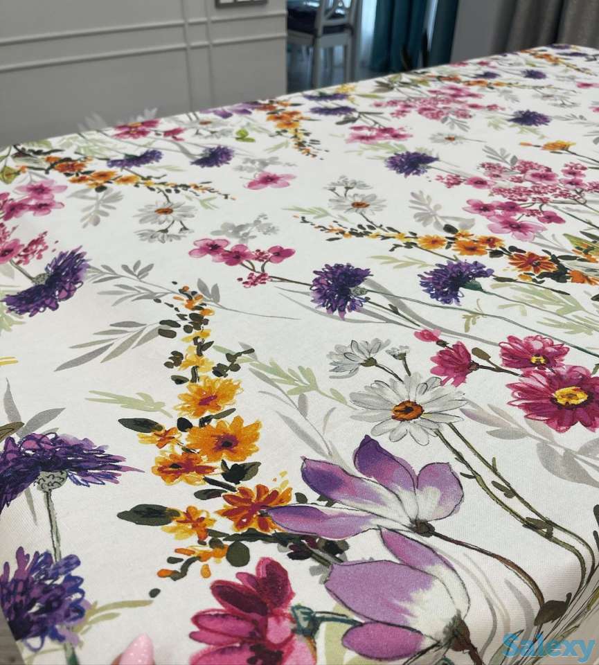 Итальянская скатерть, тефлоновое покрытие, Альбертина Топ качество, фотография 3