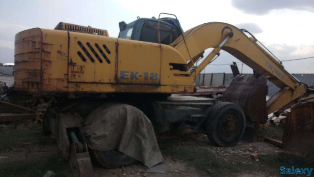 Срочно продам экскаватор Твэкс ЕК 18 в рабочем состоянии.2007г.4,, фотография 4