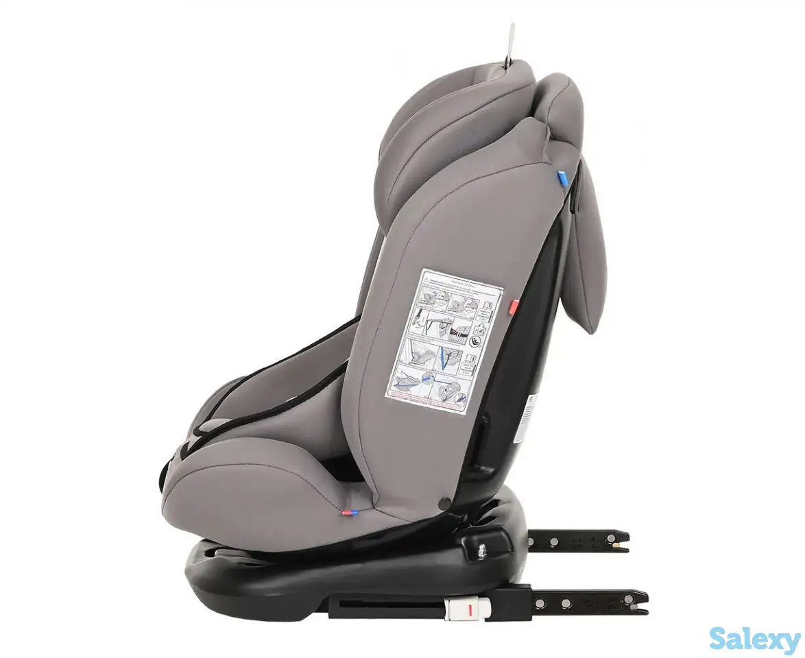 BAMBOLA автокресло для детей 0-36 кг Minori ISOFIX Светло/Серый 2шт/кор, фотография 4
