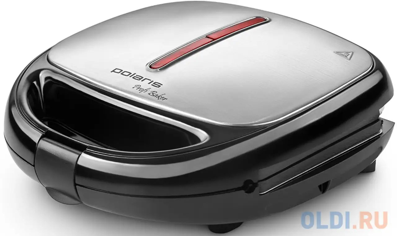 Сэндвичница polaris pst 0105 850вт черный, фотография 1