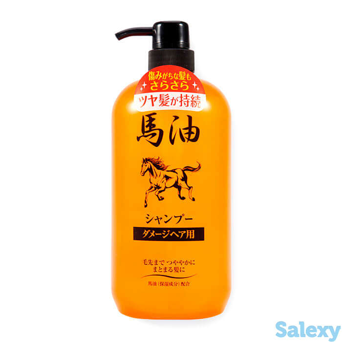 Шампунь для волос junlove horse oil shampoo, фотография 1