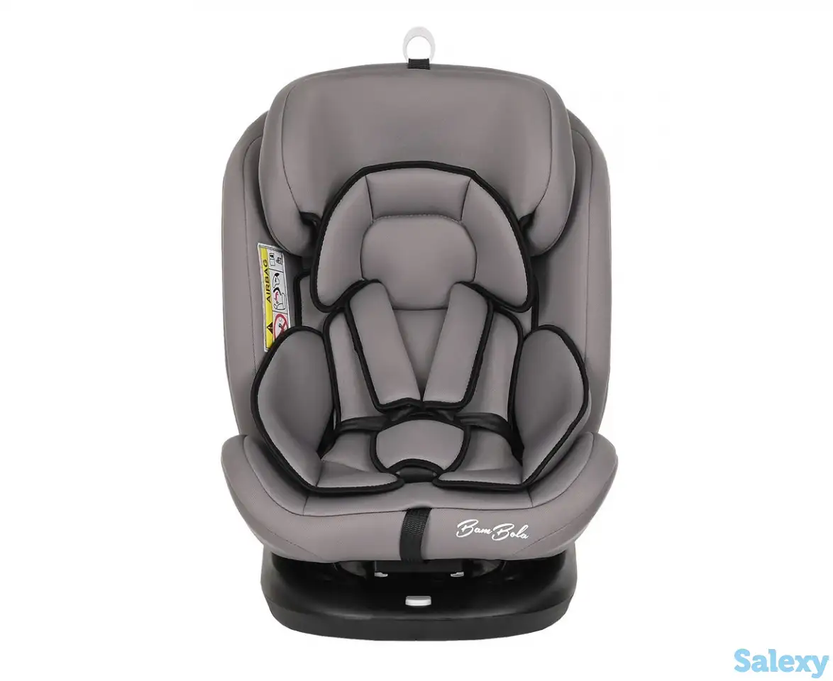 BAMBOLA автокресло для детей 0-36 кг Minori ISOFIX Светло/Серый 2шт/кор, фотография 2