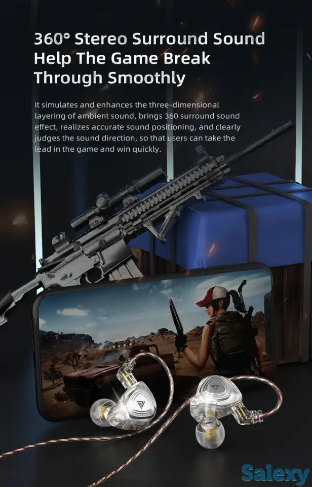 Наушники KZ ZX3 HIFI, фотография 6