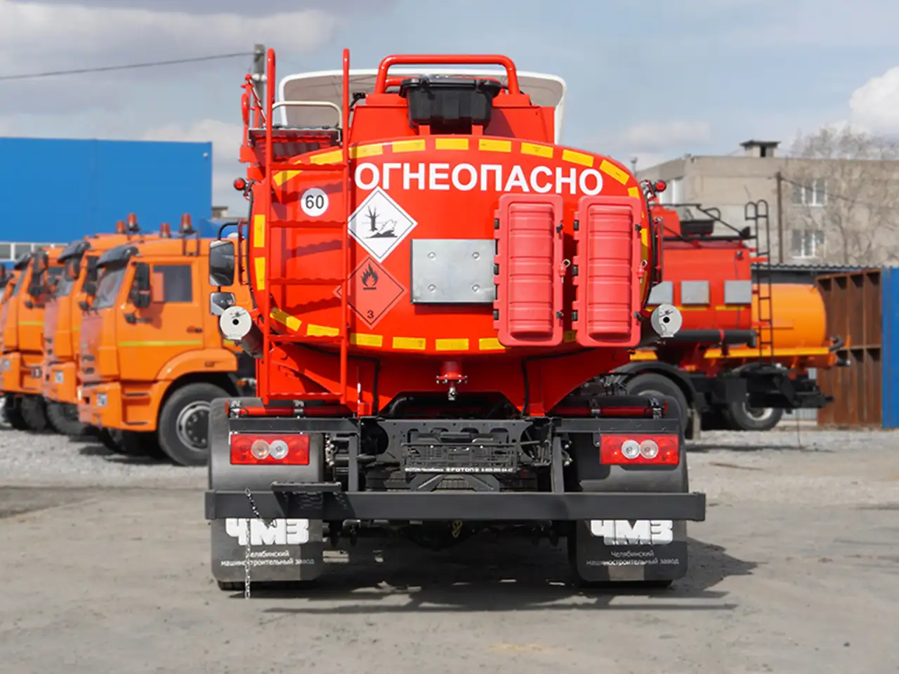 Топливозаправщик 5 м ЧМЗ на Foton Aumark S100, 2025, фотография 7