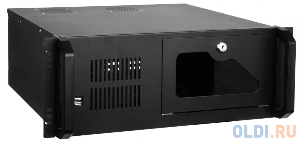 Серверный корпус 4u exegate pro 4u4020s/4u450-26 без бп чёрный ex254717rus, фотография 1