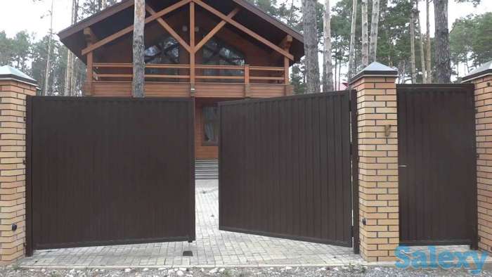 Автоматика для распашных ворот, полный комплект, фотография 3