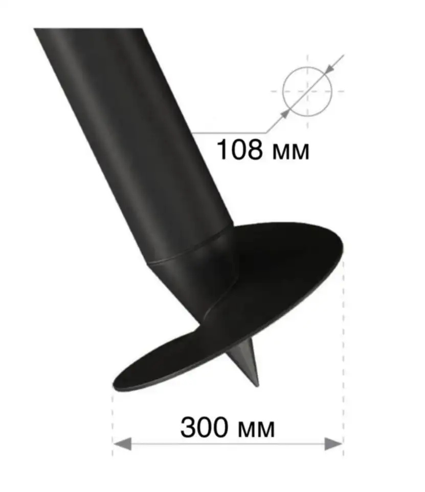 Винтовая свая 1081800, фотография 2