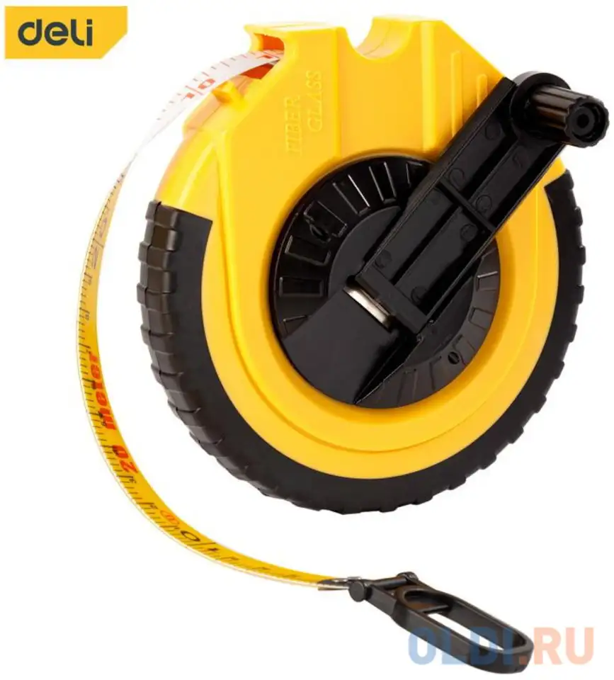 Рулетка deli dl9830zy 30мx13мм, фотография 1