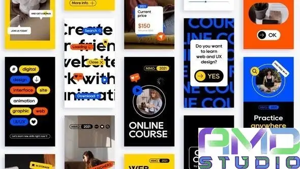 Производство роликов Инстаграм сторис для онлайн-школы (I_EDU_3), фотография 1