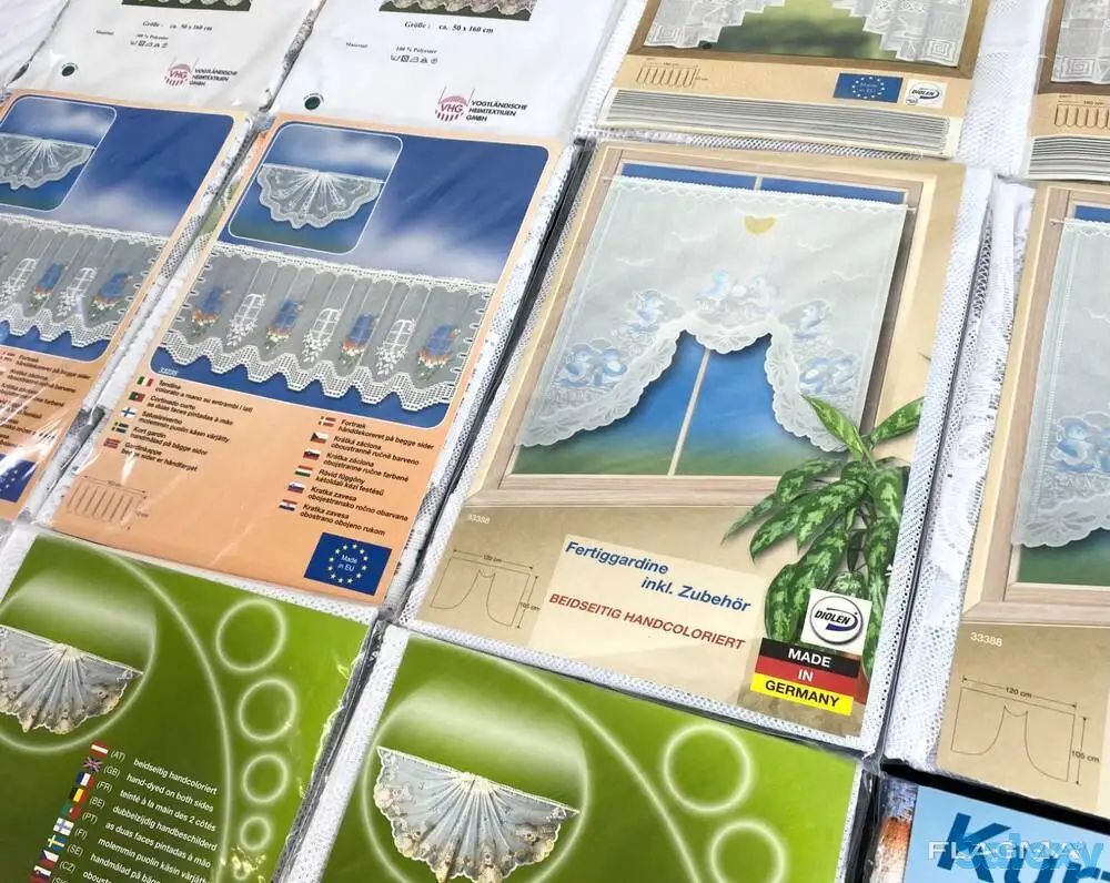 Шторы с фурнитурой, опт, сток из Германии, фотография 2