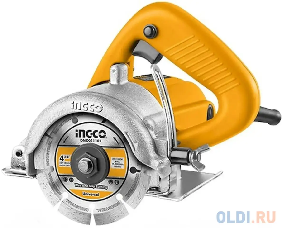 Дисковая пила ingco mc14008 1400 вт 110мм, фотография 1
