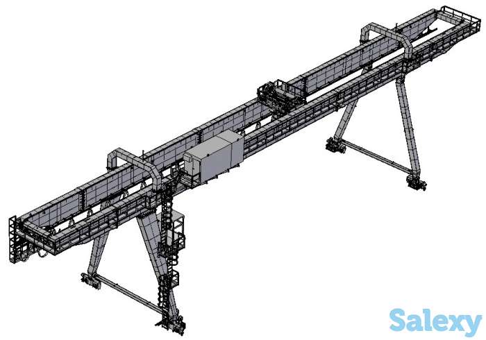 Продаю Козловой кран с подъездными путями, фотография 1