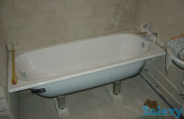Установка ванны, фотография 1