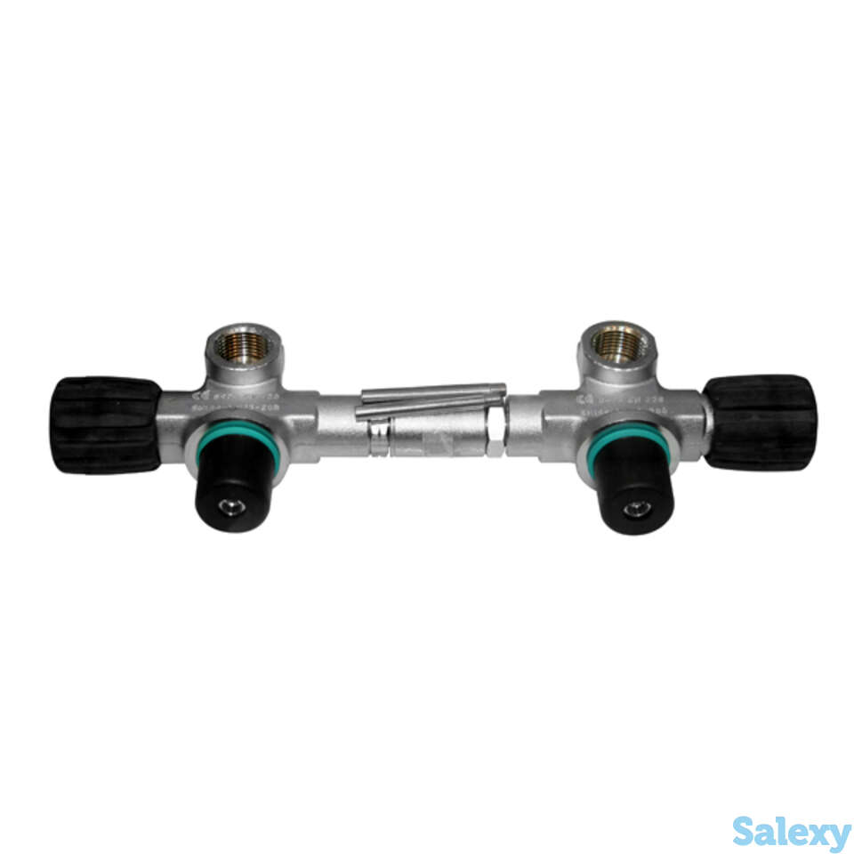 Манифолд 140 мм (5-7л) радиальный в комплекте с вентилями 230bar o2 очищенный bts, фотография 1