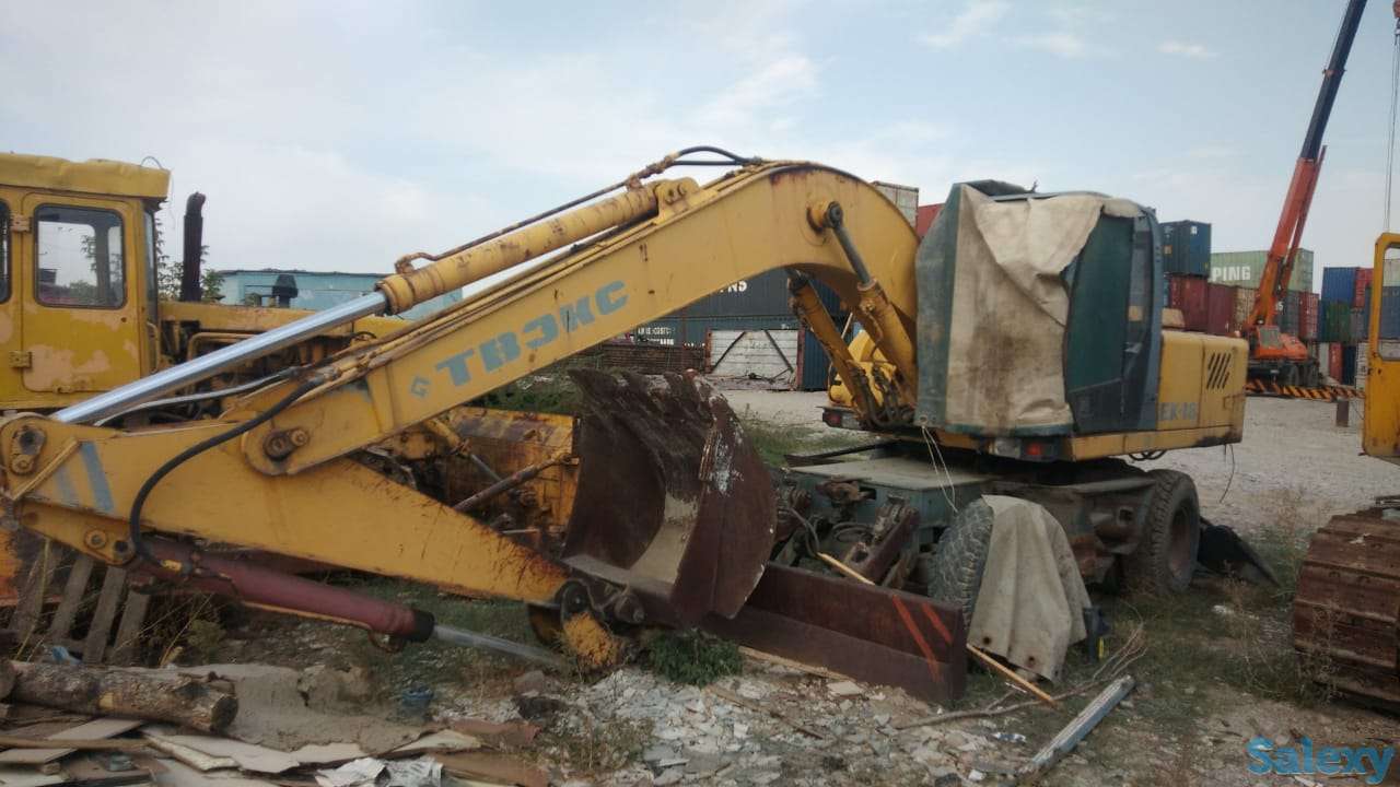 продам экскаватор Твэкс ЕК 18 в рабочем состоянии.2007г.4, 5млн. Возможен обмен на лег. Авто, внедорожник, стройматериал, фотография 2