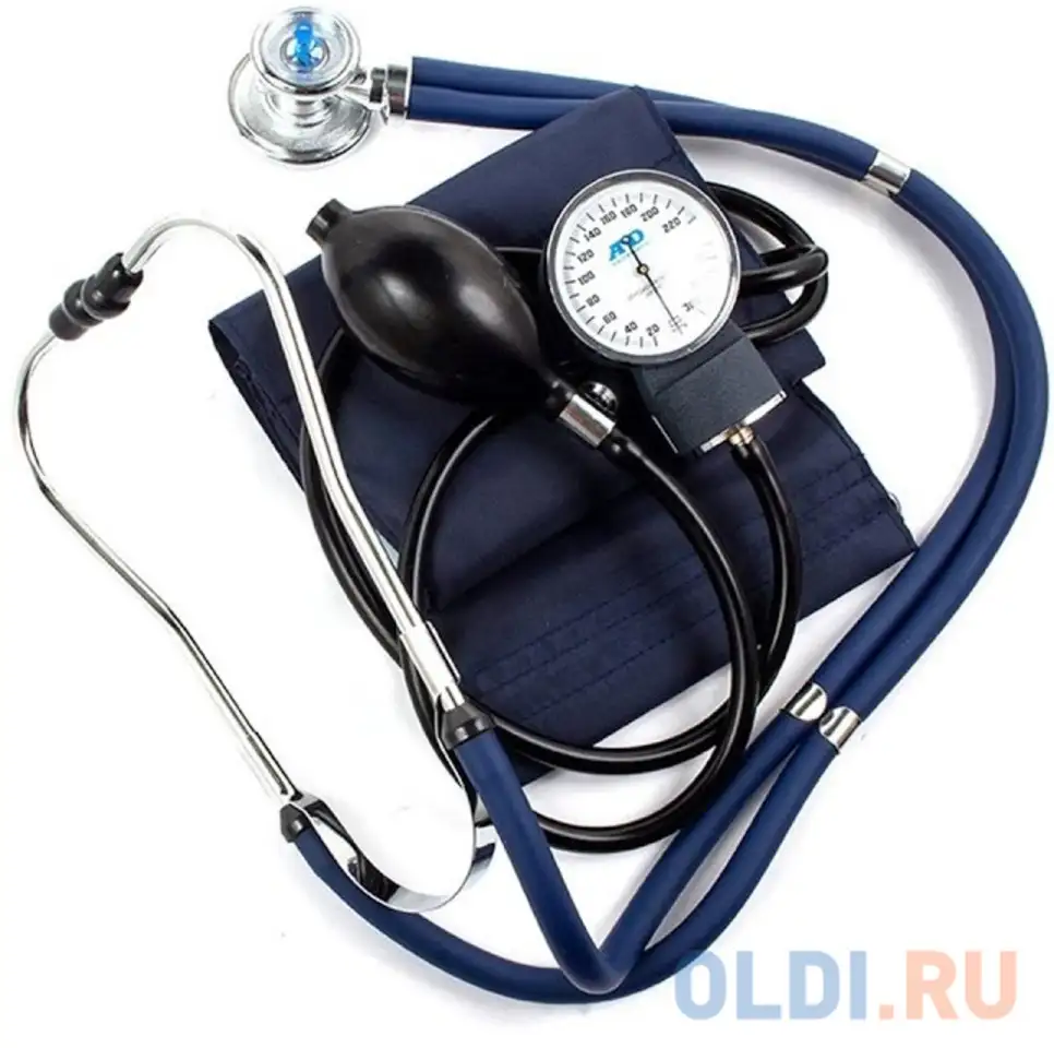Тонометр механический a&d ua-200 синий i00001, фотография 1
